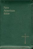 New American Bible GREEN Zipper