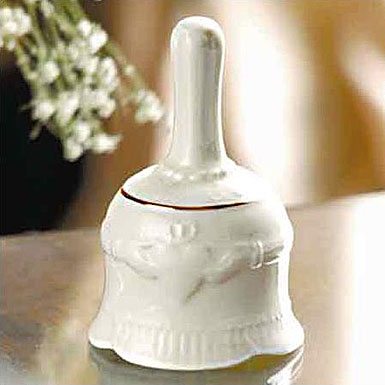 Belleek Claddagh Make-Up Bell