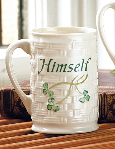 Belleek Himself Mug