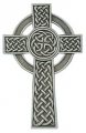 Pewter Celtic Knot Cross 5"