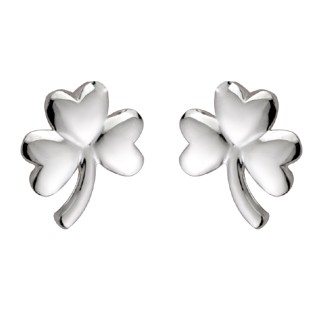 Shamrock Stud Earrings