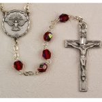 Red Rosary Beads