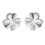 Shamrock Post Earrings