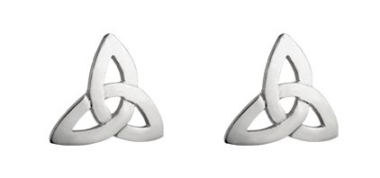 SS Post Trinity Knot Earrings