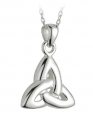 Double Sided Trinity Knot Pendant 18"