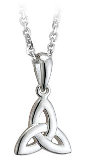 Trinity Knot Pendant 18"